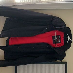 Hollister California All-weather jacket Navy blue.